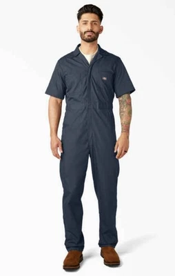 Dickies Short Sleeve Coveralls Men's Size M SH (29" Inseam) READ MEASUREMENTS IN - Image 1 of 4