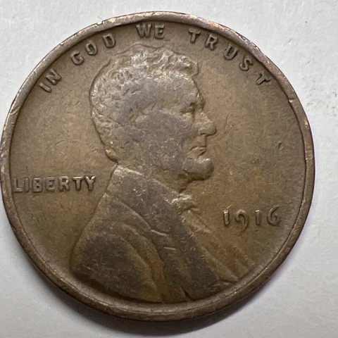 Better 1916 Lincoln Wheat Cent Philadelphia Mint Penny 1c Exact Coin Pictured A4 Cover