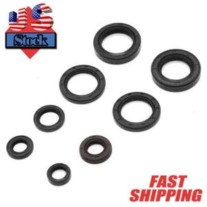 8Pc Engine Oil Seal Kit For Yamaha YZ125 DT175 MX175 IT175 YZ100 DT125 MX125 - Picture 1 of 6