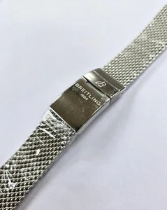 BREITLING Classic Stainless Steel 22mm Bracelet 207A - Picture 1 of 8