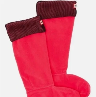 Nuevo en caja Calcetín Hunter Alto Plisado Acanalado Multicolor Med W 5-7/UE 36-38/UK 3-5 Foto 1 de 4