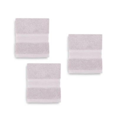 3 nuevos paños LILAC Wamsutta® Icon 100 % algodón PimaCott® 13x13 pulgadas Foto 1 de 4