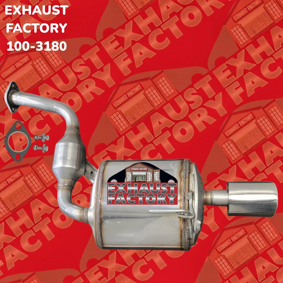 SILENCIADOR TRASERO DEL LADO DEL CONDUCTOR DE ACERO INOXIDABLE PARA NISSAN MAXIMA 2009-2019 MOTOR 3,5 L Foto 1 de 1