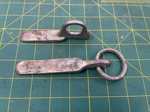 Vintage R. Cassin Pitons, No. 9 Ring Blade and No. 2 Horizontal Knife Blade - Picture 1 of 10