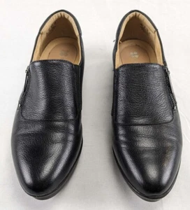 NATURALIZER N5 CONTOUR WOMEN'S BLACK LEATHER LEIGHLA CASUAL SHOES SIZE 10M - Picture 1 of 7