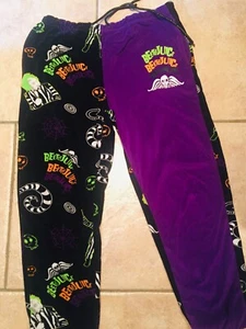 Beetlejuice pajama pants kids 8/10 medium - Picture 1 of 3
