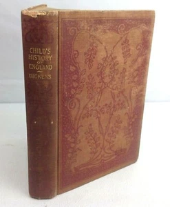 Charles Dickens - A Child's History of England, The MERSHON Co. HC Book - Picture 1 of 12