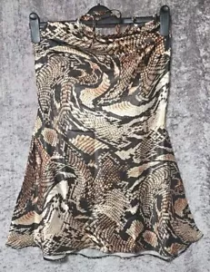 Asos As You silky satin mini dress size Uk 8 - Picture 1 of 13