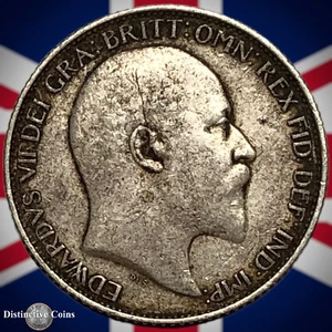 Great Britain 1908 Six Pence GB1545 - Picture 1 of 2