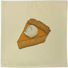 40cm x 40cm 'Pumpkin Pie Slice' Canvas Cushion Cover (CV00020972)