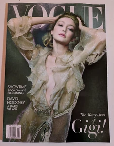GIGI HADID - Vogue Magazine - April 2025 - BRAND NEW - Picture 1 of 1