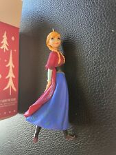 Hallmark Princess Anna  Disney Frozen Blue Red Dress  2015  Keepsake Ornament