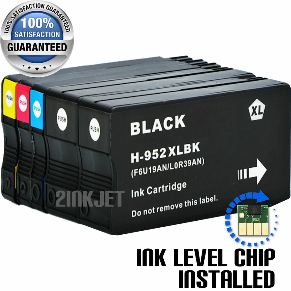 Cartucho de tinta 952XL para HP OfficeJet Pro 7720 7740 8210 8216 8702 8710 8715 8720 Foto 1 de 1