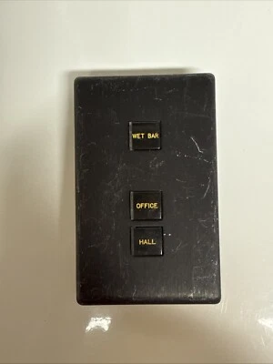 Black Vantage Keypad Stations with faceplate (2+1) - Image 1 of 2