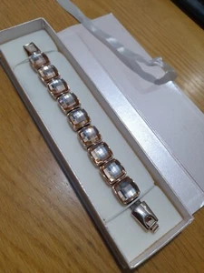 Grace & Co bracelet Peach Stones in box - Picture 1 of 5