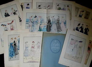 LE STYLE PARISIEN Revue de mode RARE n° 1 de 1915 Mode de luxe - Imagen 1 de 12