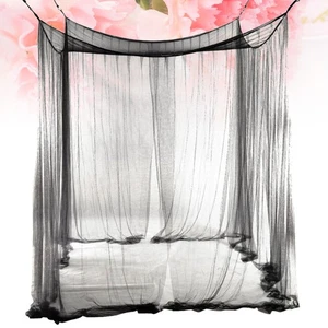 Mosquitera para dormitorio con dosel para cama - Imagen 1 de 12