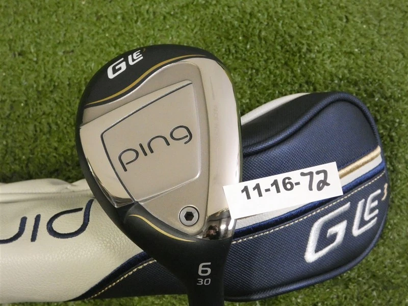 PING G Le3 30* Womens 6 Hybrid Rescue ULT250 Lite Ladies Graphite with HC New - Image 1 of 4