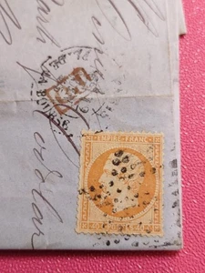 Travelstamps: Letter from France  to Spain Dated 1865 !!! Napoleon III(3010) - Bild 1 von 5