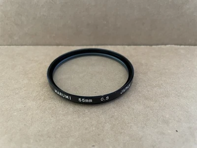 Vintage MARUMI 55mm C.S Japan Camera Filter Lens #34 - Image 1 of 4