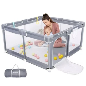 Baby Playpen Anti-Slip Base,50 x 50 Inch - Picture 1 of 6