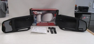 CIPA ПОЛЬЗОВАТЕЛЬСКИЕ ЗЕРКАЛА ДЛЯ БУКСИРОВКИ (2020 - 2026) FORD F-150 (ПАРА) ЧЕРНЫЕ 11990 - Изображение 1 из 4