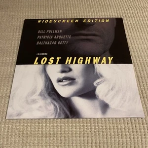 Lost Highway (Laserdisc) 2-Disc WIDESCREEN AC3 David Lynch BILL PULLMAN RARE! - Picture 1 of 2