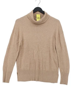 Reiss Women's Jumper M Tan 100% Other High Neck Pullover - Image 1 of 4
