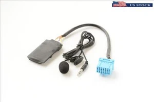 Wireless Car Bluetooth Adapter Audio Cable w/ Mic For Honda Acura Accord Pilot - Picture 1 of 11