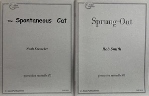 EL GATO ESPONTÁNEO y SPRUNG-OUT para conjunto de percusión. Lote P2 - Imagen 1 de 5