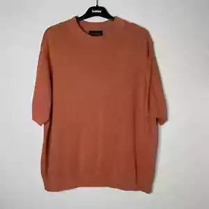 Requirements Woman Short Sleeve Pullover Knit Top 2X Orange - Picture 1 of 9