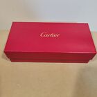 CARTIER Empty Box 7.75 X 3.5 X 2.25 inches. Great for Gift Giving. 
