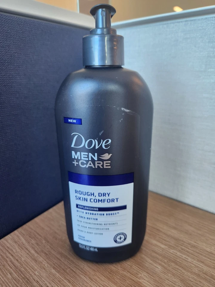 Dove Men Care Hand and Body Lotion - 13.5 fl oz (400 ml) - Replenishing