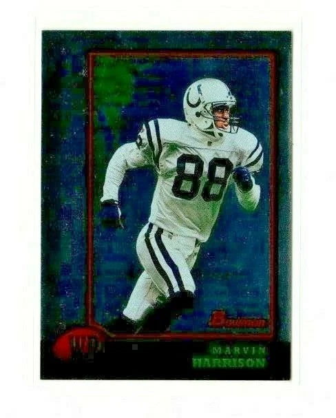 1998 Bowman Interstate Foil MARVIN HARRISON #87   [NrMt-Mint] - Image 1 of 1