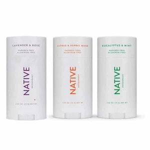 Lavender & Rose Native Deodorant Contains Naturally Cleaning Tools 75g - Picture 1 of 22