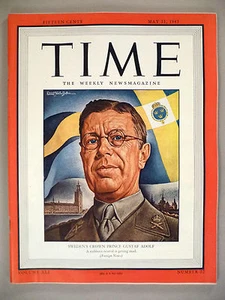 Time Magazine - May 31, 1943 ~ Sweden's Prince Gustaf Adolf - Bild 1 von 3