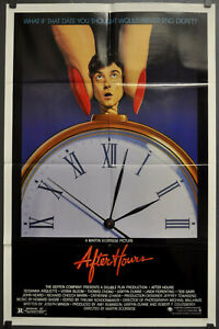 After Hours 1985 ORIGINAL 27X41 STYLE B MOVIE POSTER GRIFFIN DUNNE VERNA BLOOM