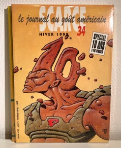 CAZA EC COMIC SCARCE 34 10 ANS NEUF SOUS BLISTER AVEC BD EC COMIC HIVER 1992 - Bild 1 von 2