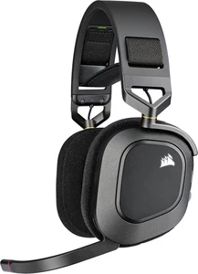 Corsair HS80 RGB Wireless carbon Gaming Headset Dolby Atmos PC Mac PS5 PS4 iCUE - Bild 1 von 10
