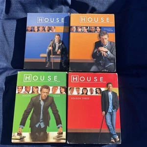 House Complete Set Seasons 1-4 On DVD - Picture 1 of 3