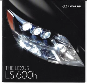 Lexus LS 600h & 600hL Hybrid 2007-09 UK Market Sales Brochure - Picture 1 of 4