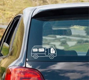 RV CAMPER cut vinyl decal #1 Camping car truck window sticker - Picture 1 of 2