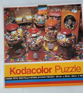 Vintage Jigsaw Puzzle 1000 Piece Kodacolor Goody Goody Gumball 19”x27” Sealed - Picture 1 of 4