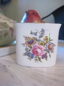Royal Worcester Floral Zahnstocherhalter, Fine Bone China Made In England - Bild 1 von 5