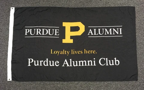Purdue University Alumni Flag Pennant Cover