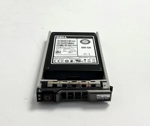 HF06W Dell 800GB 12G Mixed Use MLC SAS 2.5" Solid State Drive - Picture 1 of 5