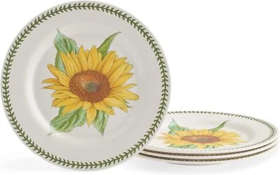 Portmeirion Botanic Garden Melamine Dinner Plates, Set of 4, 11 Inch, BPA-Free - Image 1 of 4
