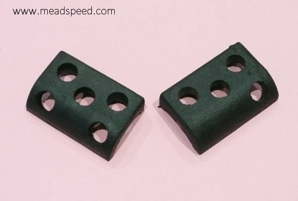 240-24181, Yamaha TZ250, cuadro de goma TD3, TZ350, TZ750 marco de goma, tanque TZ500 Foto 1 de 1