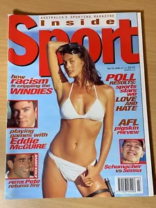 Inside Sport Magazine Australia #87 March 1999 Megan Gale Ayrton Senna - Foto 1 di 4