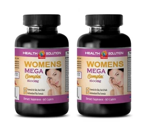 sexual enhancement - WOMEN’S MEGA COMPLEX - female hormones 2 Bottle 180 Counts - Picture 1 of 12